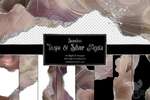 Download Taupe and Silver Glitter Agate - Premium Resources