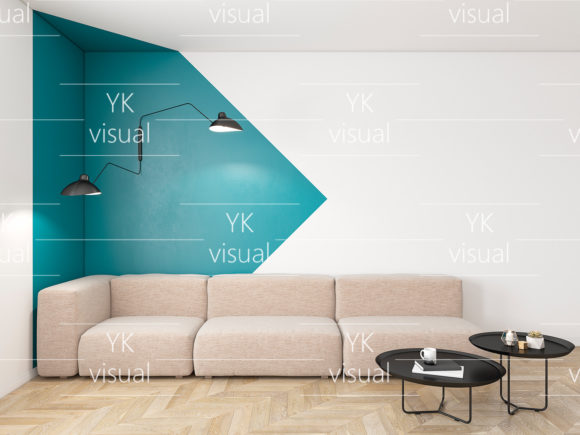 Download Interior with Geometric Print on Wall - Geometric print Collection