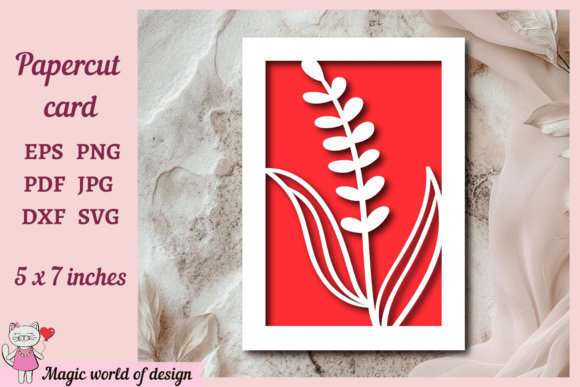 Download Card Cover A5, Paper Cutting Svg - Paper cutting Collection