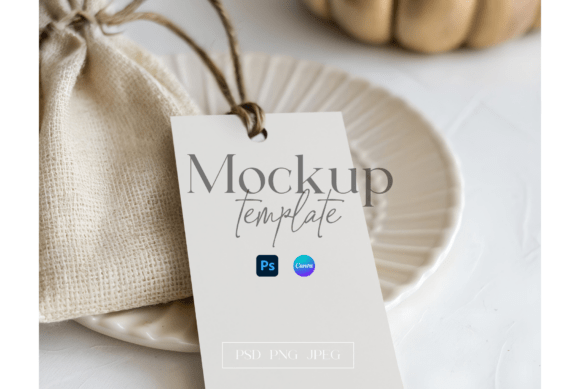 Download Earthy Tones Product Tag Mockup - Earthy tones Collection