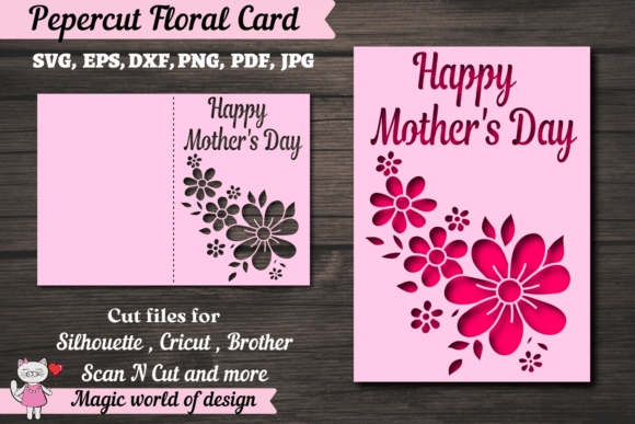 Download Flowers Card Paper Cutting Svg - Paper cutting Collection