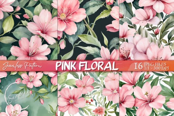 Download Spring Pink Floral Wallpaper Pattern - Wallpaper pattern Collection