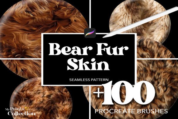 Download 100+ Procreate Skin Bear Fur Brushes - Skin Collection