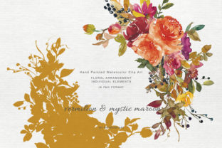 Download Autumn Colors Floral Clipart - Autumn colors Collection