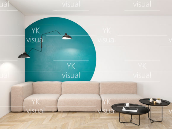 Download Interior with Geometric Print on Wall - Geometric print Collection