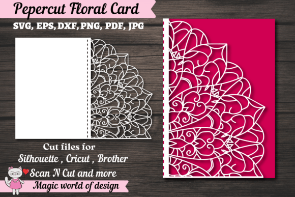 Download Mandala Card Cover A5, Paper Cutting Svg - Paper cutting Collection