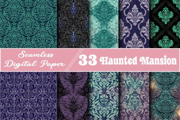Download Haunted Mansion Wallpaper Pattern - Wallpaper pattern Collection